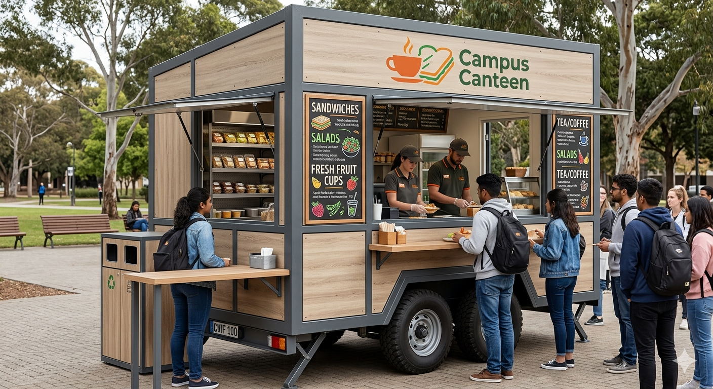 80 Square Foots Modular Kiosk System