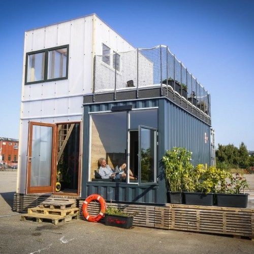 Container Farm House, 40x8