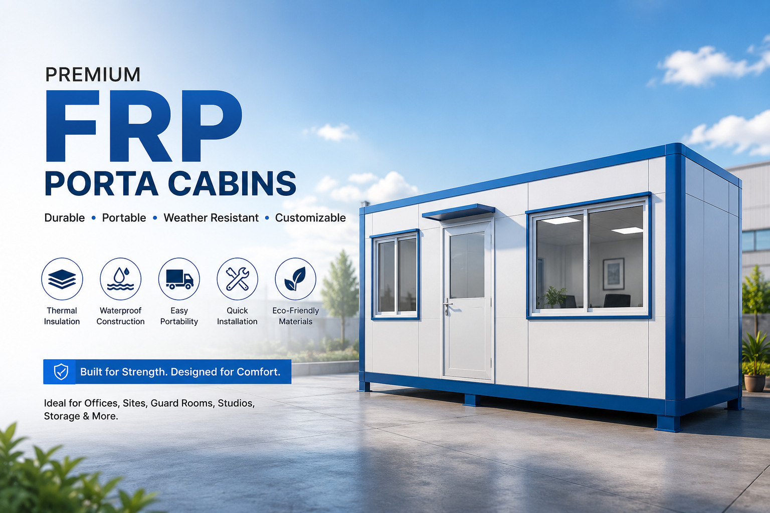 FRP Porta Cabin