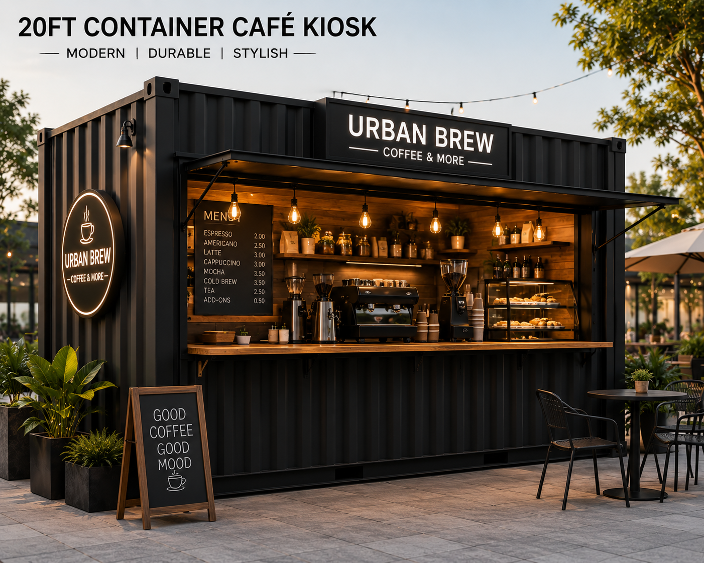 Modular kiosk