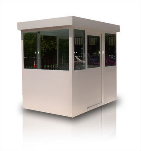 MS Sheet Readymade Security Cabin, 4x4 ft